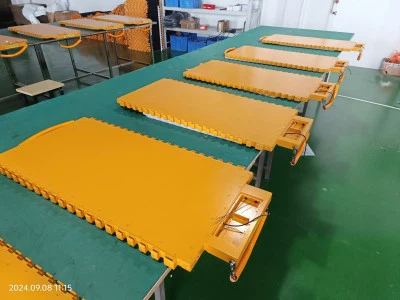 Production d'une échelle de pesée d'essieu portable