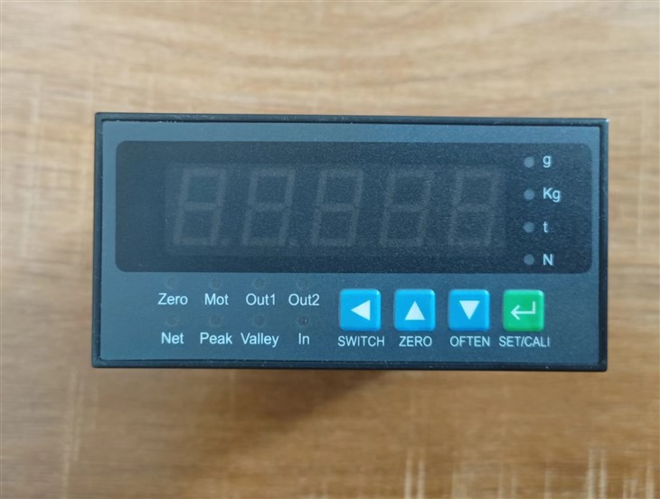 Weight Indcaitor Front Panel